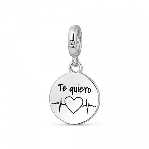 Abalorio a tu lado plata925