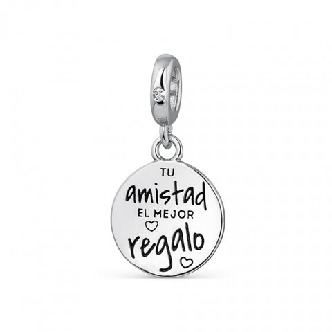 Abalorio a tu lado plata925