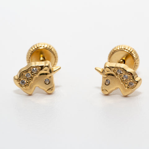 Pendientes oro18k