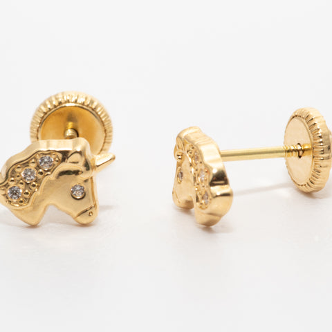 Pendientes oro18k