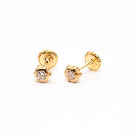 Pendientes oro18k