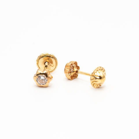 Pendientes oro18k