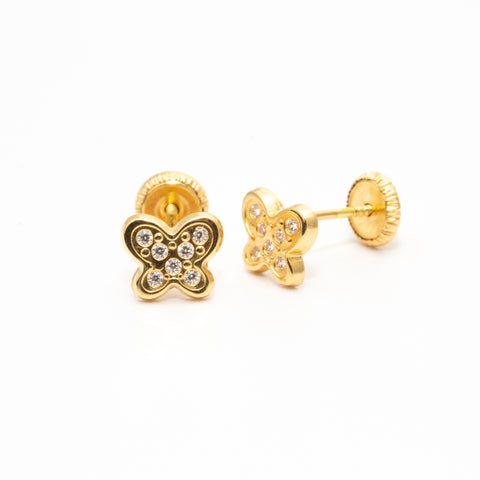 Pendientes oro18k