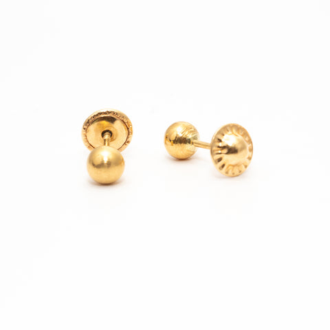 Pendientes oro18k