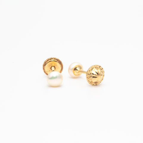 Pendientes oro18k