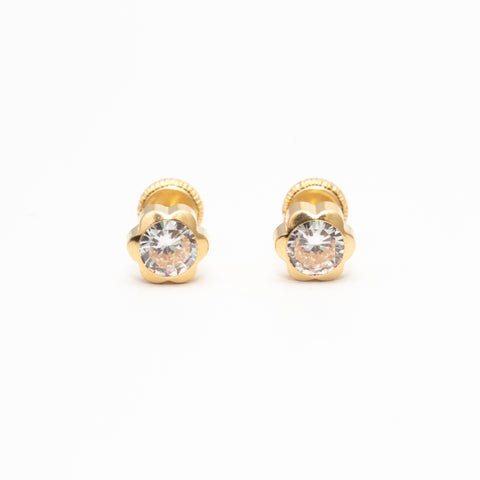 Pendientes oro18k