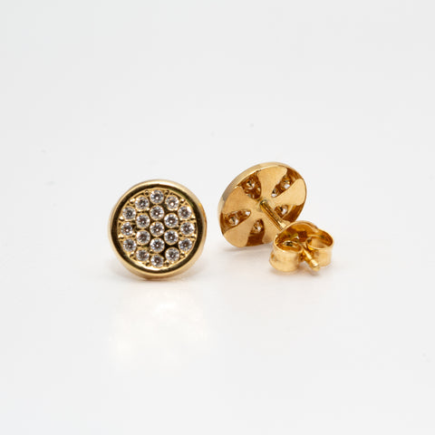 Pendientes oro18k