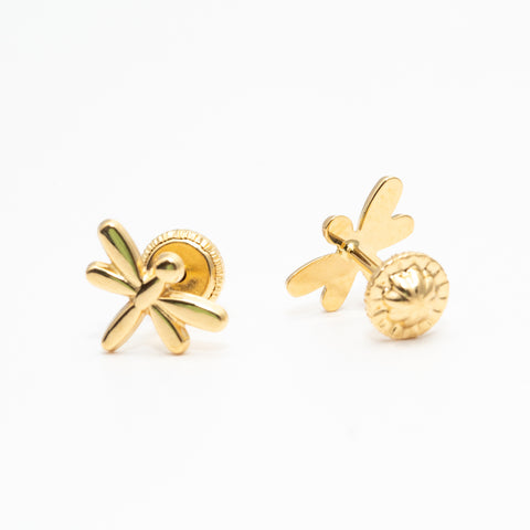 Pendientes oro18k