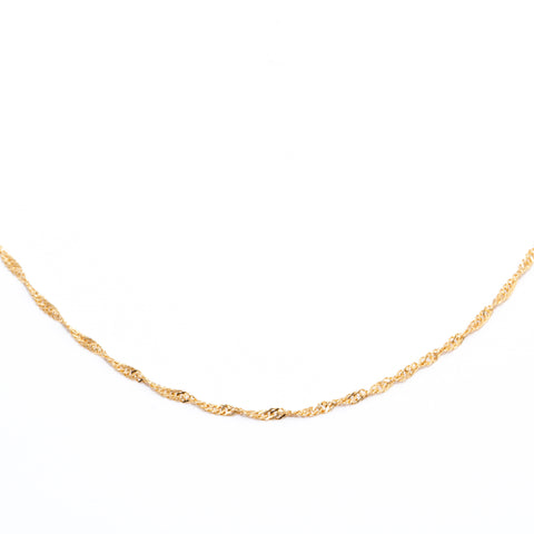 Cadena oro18k