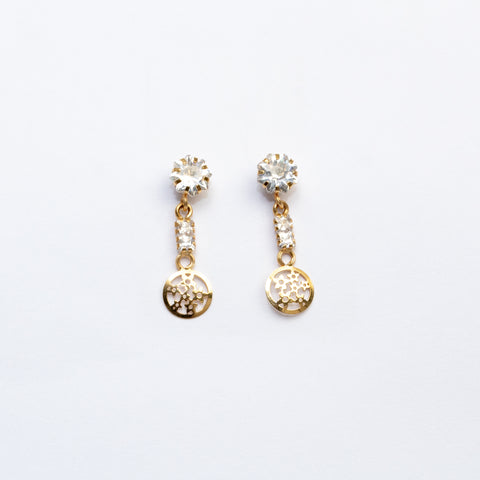 Pendientes oro18k