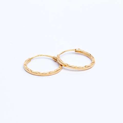 Pendientes oro18k