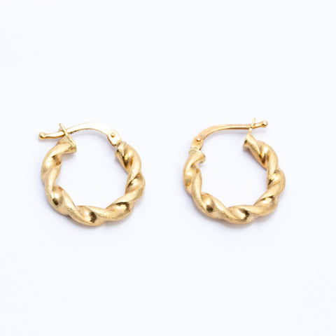 Pendientes oro18k