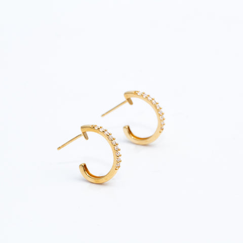 Pendientes oro18k