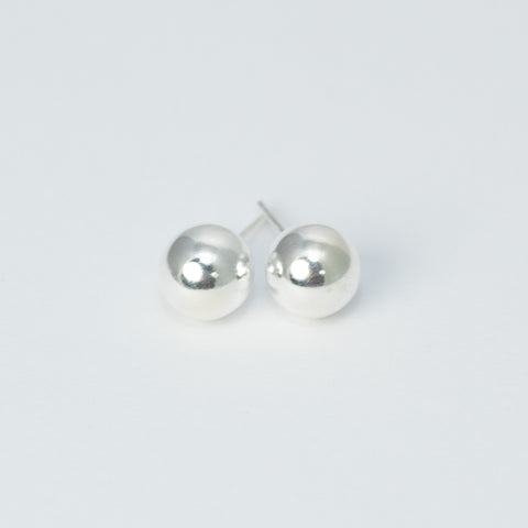 Pendientes Bola de Plata925 9mm
